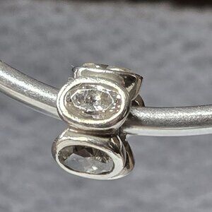 ♛︎ PANDORA ♛︎ Clear Oval Lights Charm Authentic PANDORA Clear Oval Lights Charm - Etsy